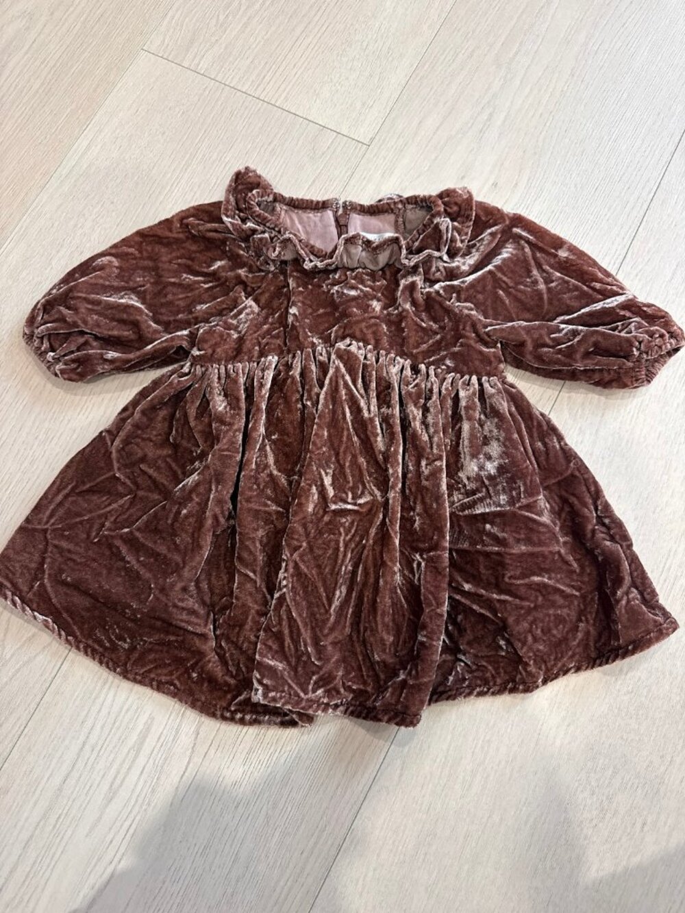 Rylee + Cru Noralée Velvet Dress 12m
